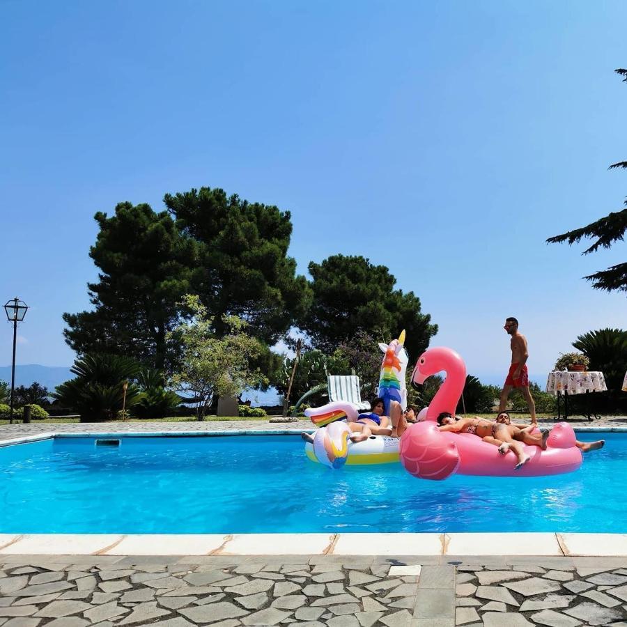Villa Alessio - Case Vacanza Con Piscina Sull'Etna Puntalazzo Экстерьер фото